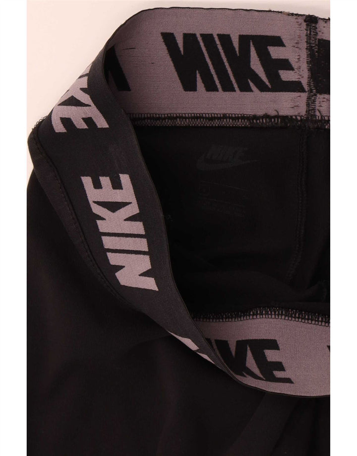 Leggings grafici Nike da donna UK 8 piccoli neri