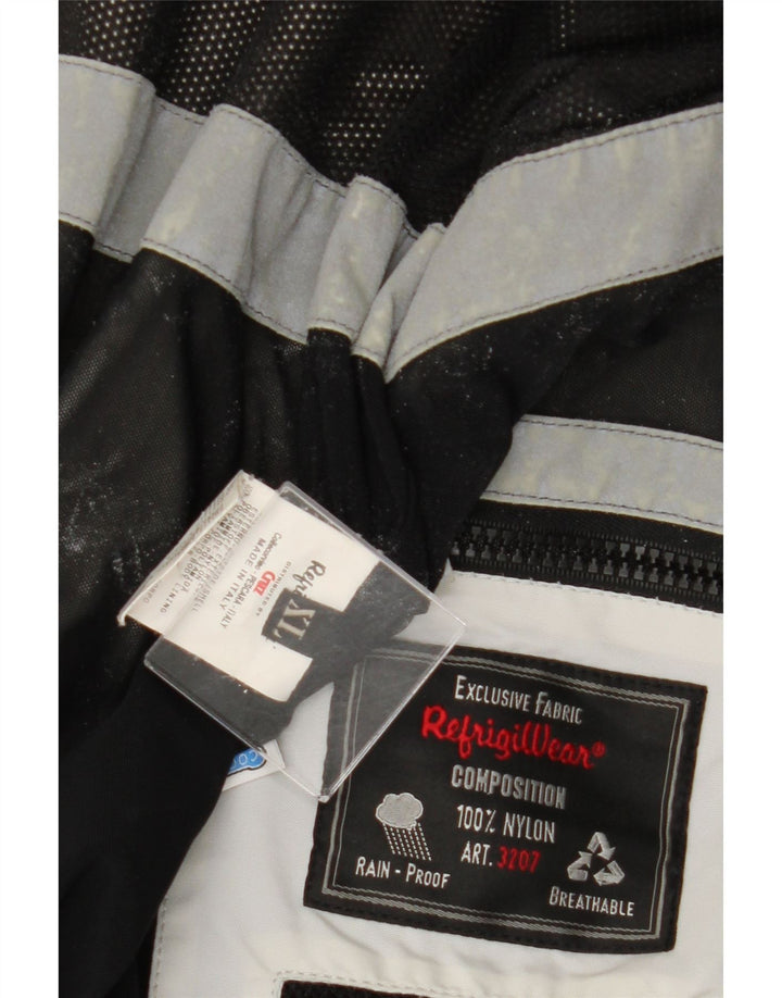 REFRIGIWEAR Giubbotto Bomber da Ragazzo 15-16 Anni XL Nylon Bianco
