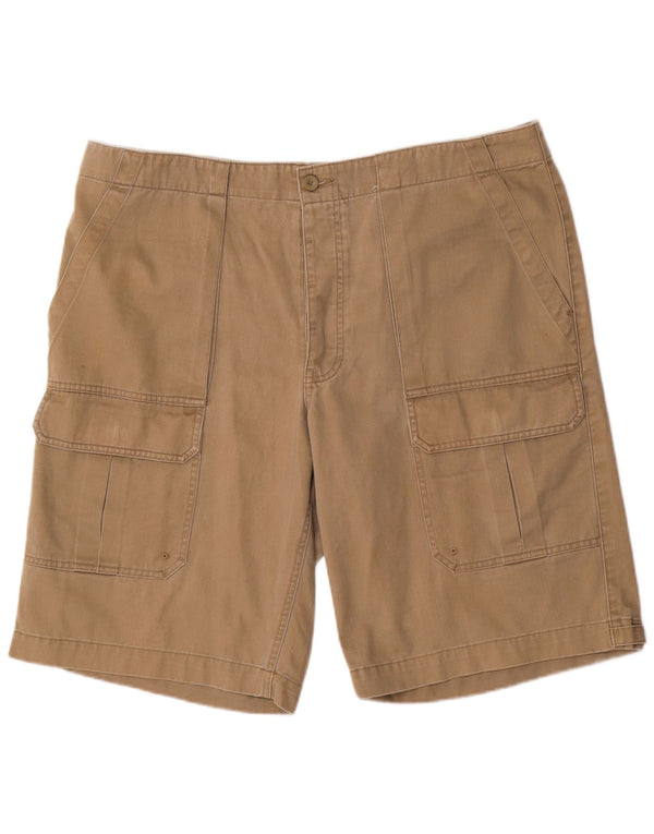 Pantaloncini cargo da uomo Marks & Spencer XL W40 in cotone beige