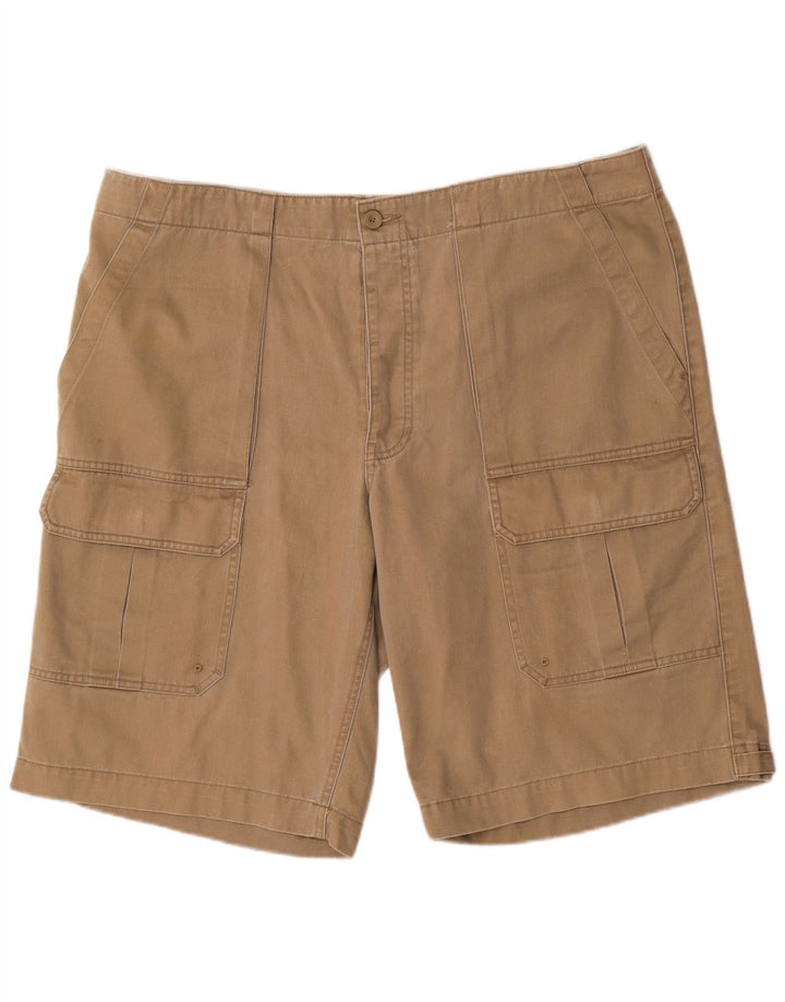 Pantaloncini cargo da uomo Marks & Spencer XL W40 in cotone beige