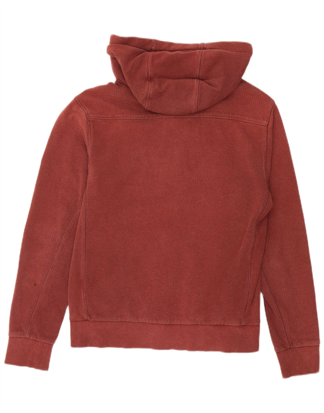 Timberland Maglione con cappuccio e zip vestibilità regolare da uomo Borgogna medio