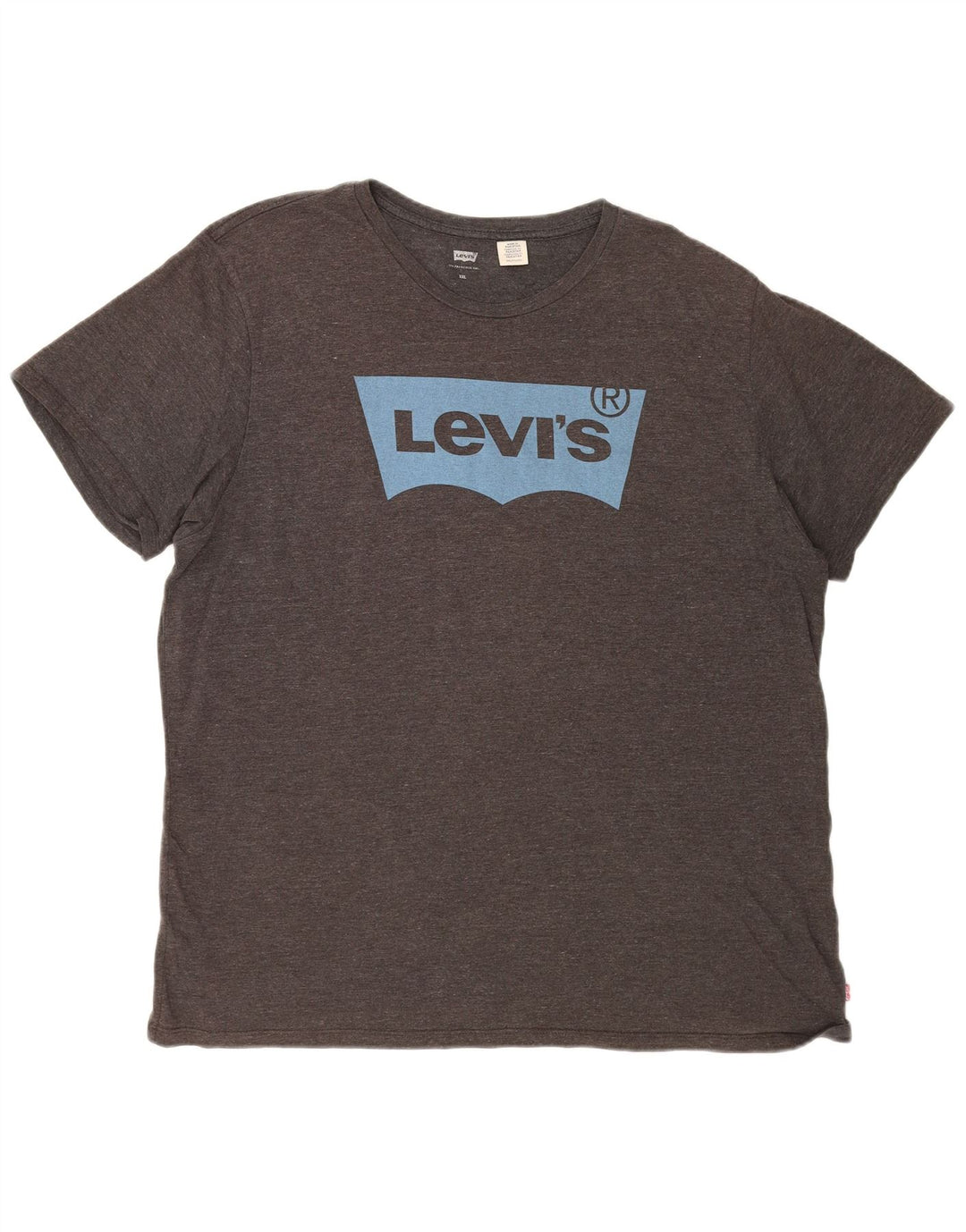 T-shirt grafica da uomo LEVI'S 2XL Grigia