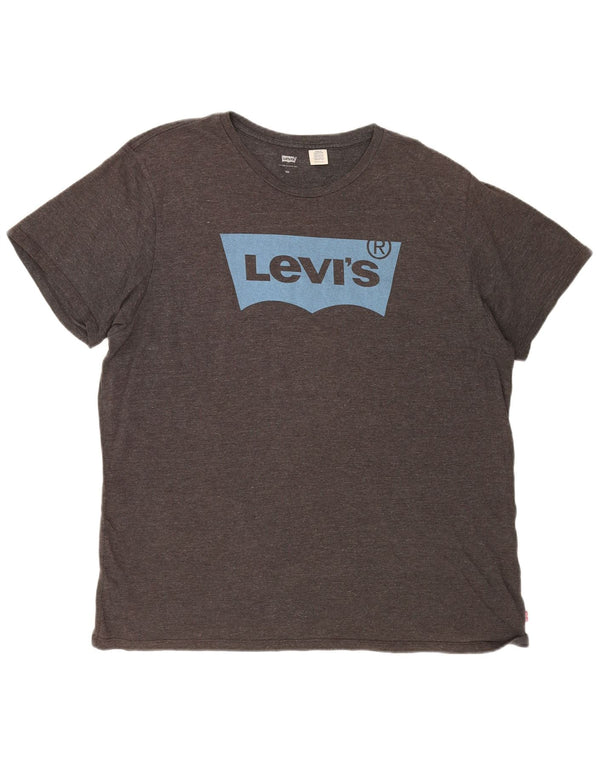 T-shirt grafica da uomo LEVI'S 2XL Grigia