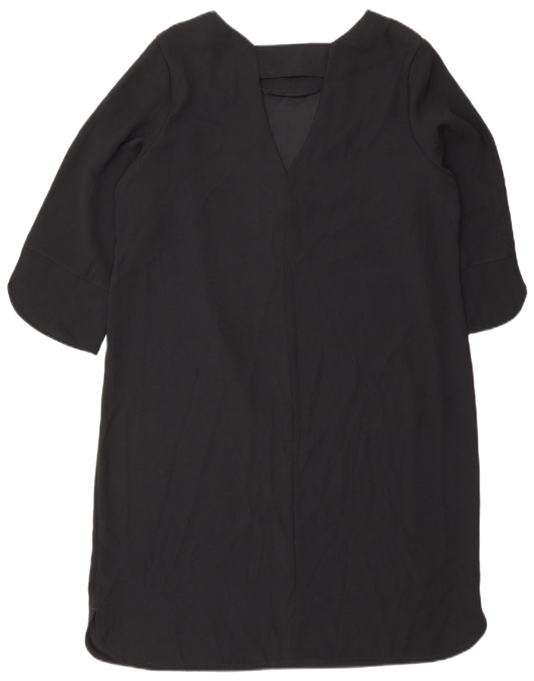 Abito da tenda Marks & Spencer da donna con maniche a 3/4 UK 14 Grande poliestere nero