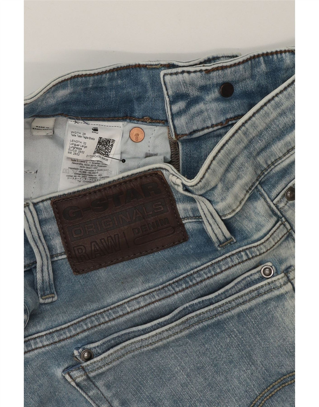 G-STAR Womens Lancet Slim Jeans W28 L32 Black Cotton Vintage G-Star and Second-Hand G-Star from Messina Hembry 
