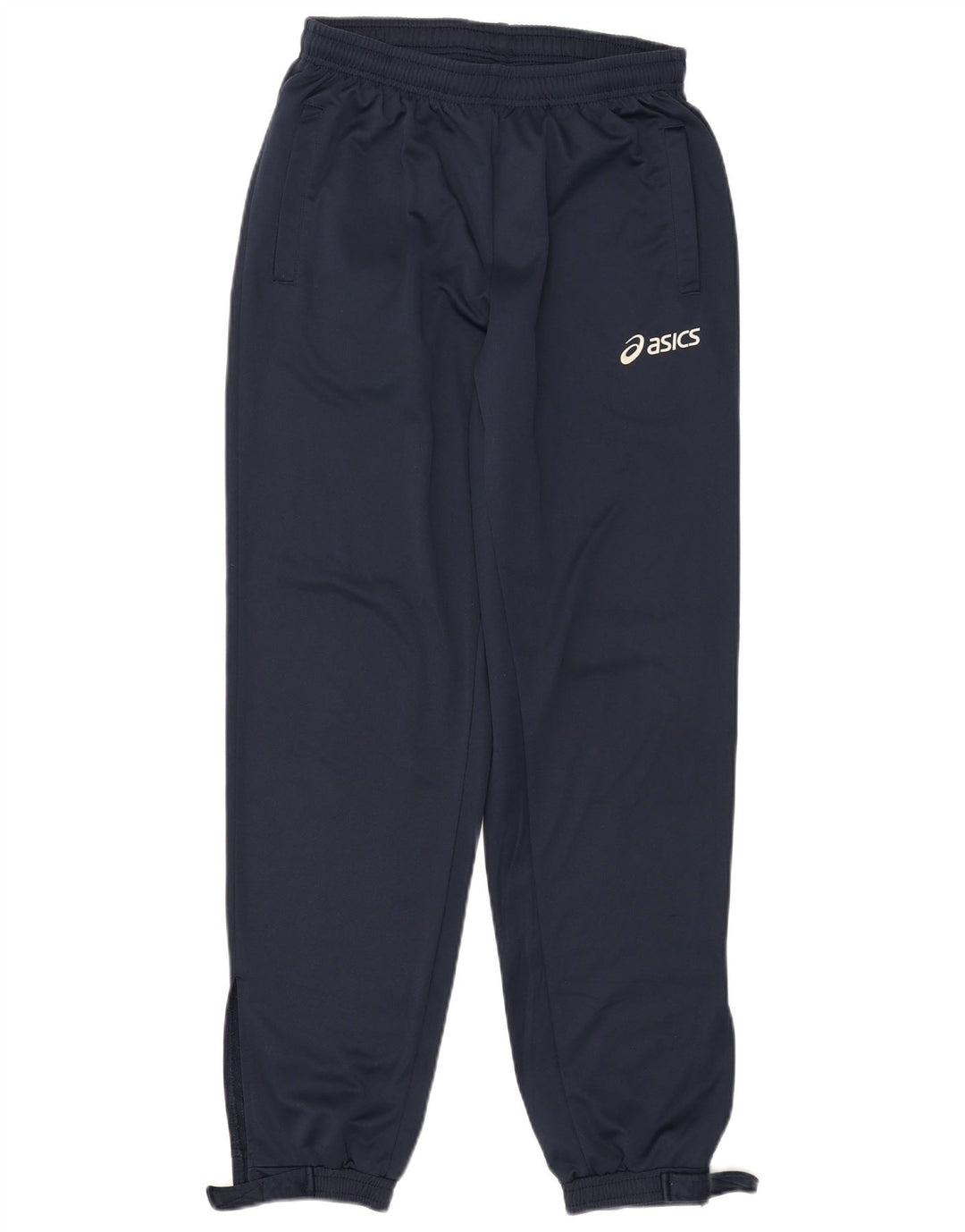 Pantaloni da tuta da uomo Asics Joggers medio poliestere blu navy