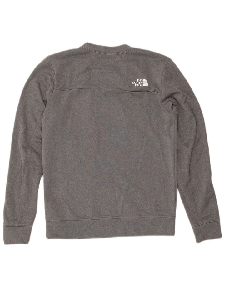 Felpa da uomo The North Face Maglione piccolo poliestere grigio