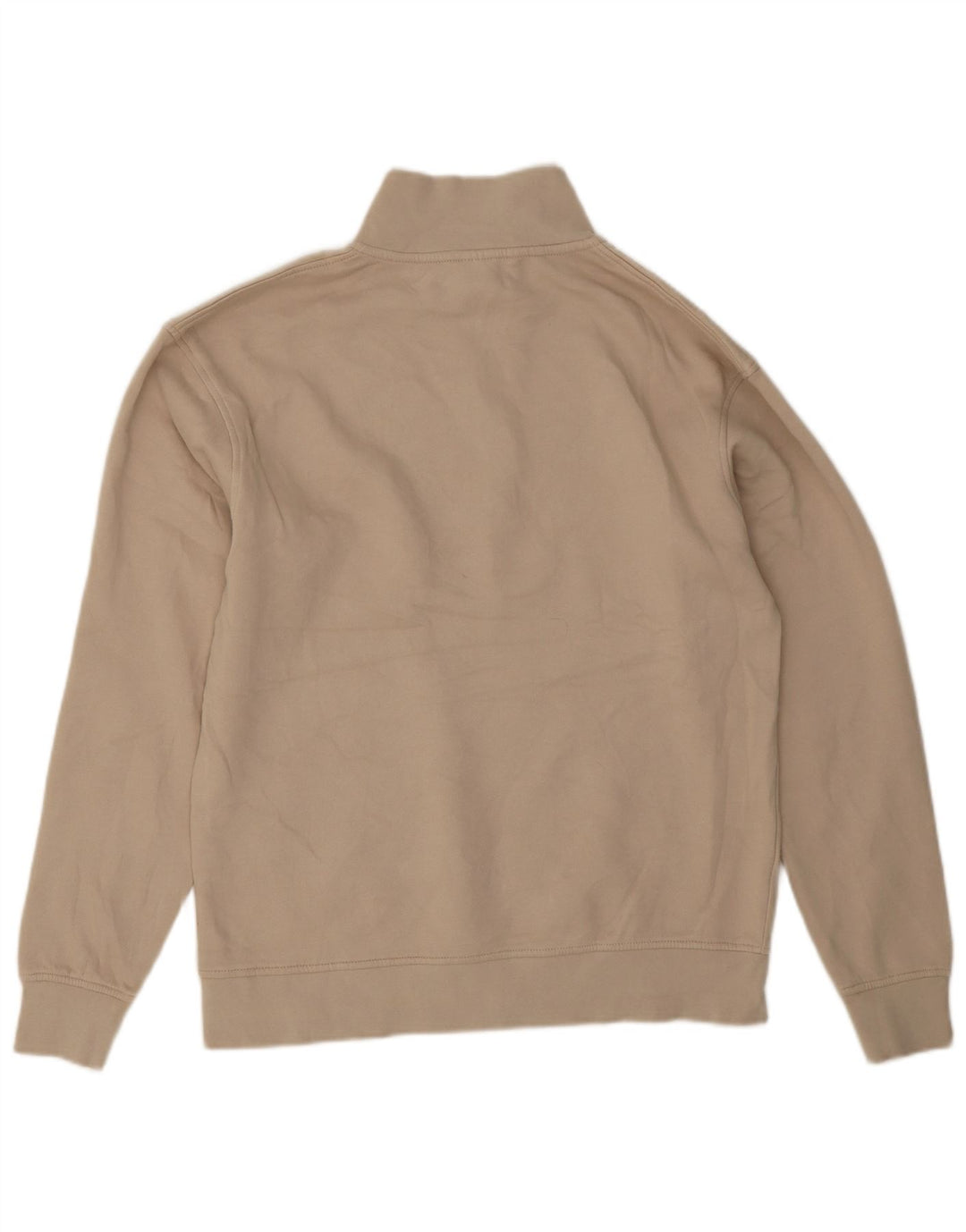 Jack & Jones Felpa con collo con zip grafica da uomo Maglione in cotone beige medio
