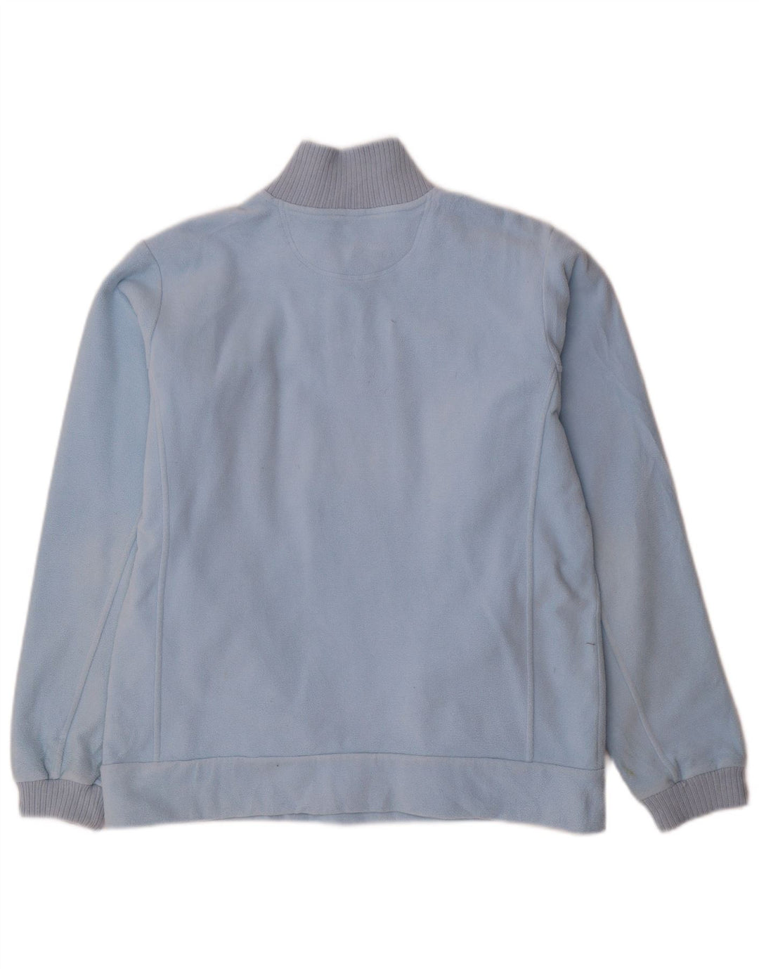 Maglione in pile da donna con collo e zip Champion UK 16 grande poliestere blu