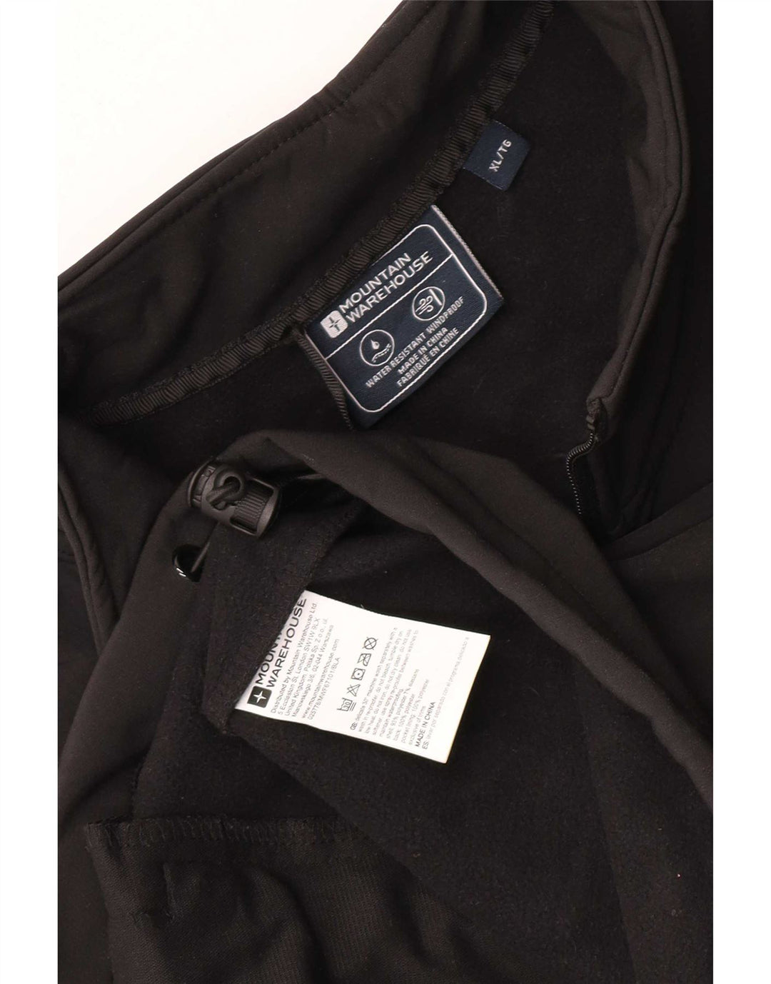 Giacca sportiva senza maniche da uomo Mountain Warehouse XL poliestere nero