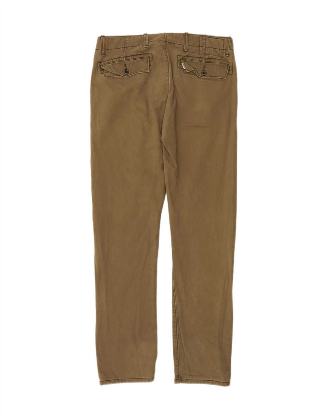 Pantaloni chino slim da uomo LEVI'S W32 L32 cotone kaki