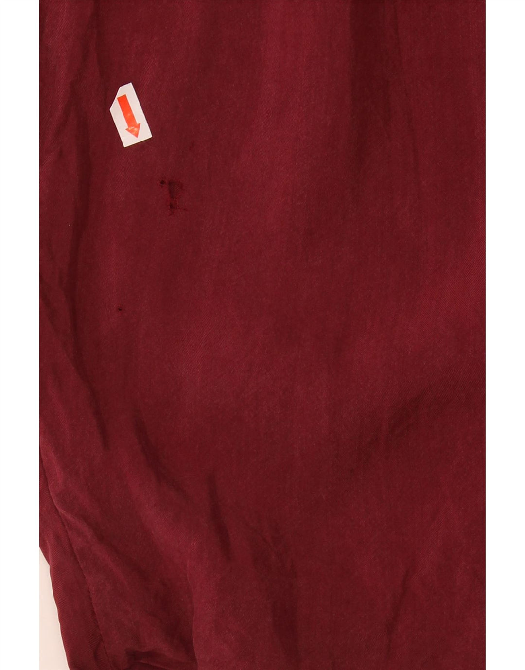 VINTAGE Womens Long Sleeve Maxi Dress IT 44 Medium Burgundy Cupro