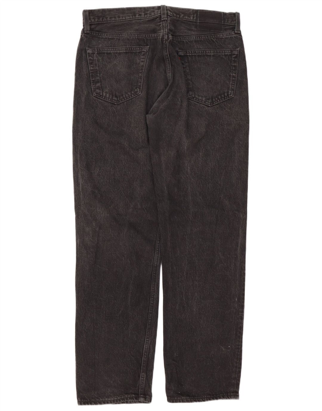Jeans dritti da uomo Levi's W36 L32 cotone nero