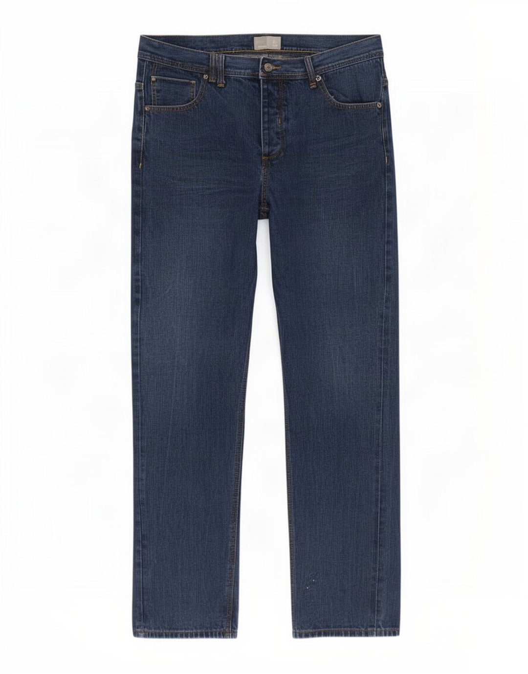 Jeans dritti da uomo Bench W38 L32 in cotone blu