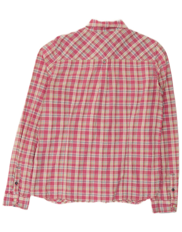 Camicia da donna Tommy Hilfiger UK 18 XL cotone a quadri rosa
