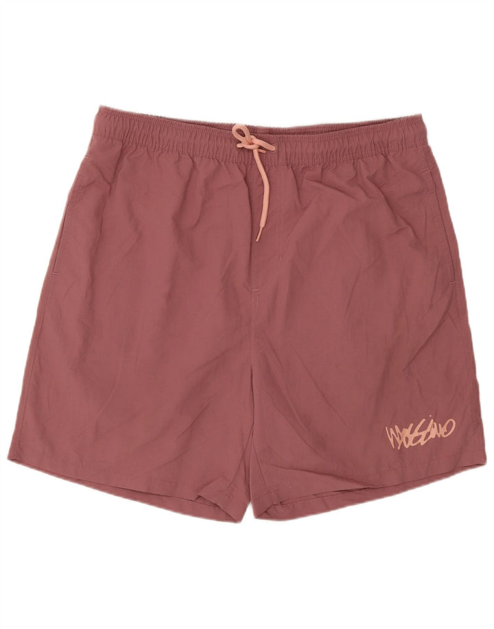 MOSSIMO Pantaloncini da bagno da uomo XL Bordeaux Nylon