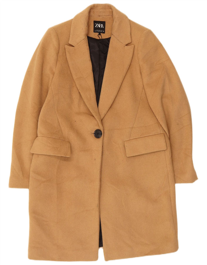 Cappotto Zara da donna UK 14 beige medio