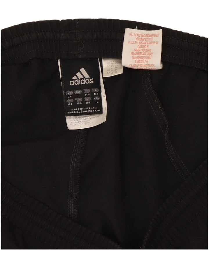 Pantaloncini sportivi Adidas da ragazzo 13-14 anni in poliestere nero