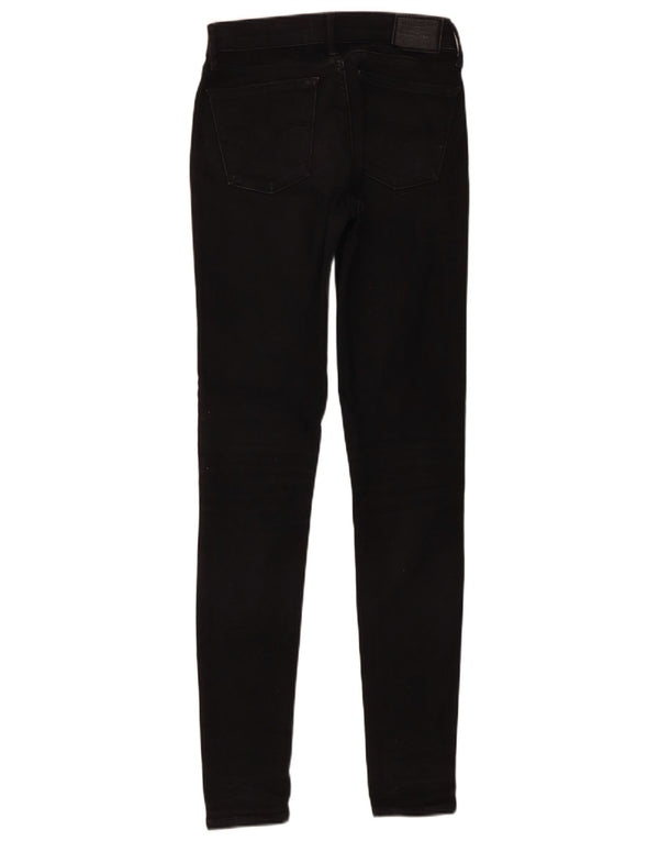 Jeans Levi's da donna 710 super skinny W27 L32 cotone nero