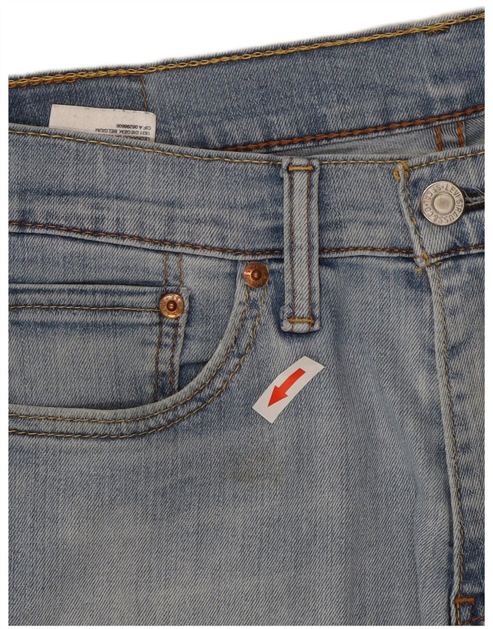Jeans slim da uomo Levi's W31 L34 cotone blu