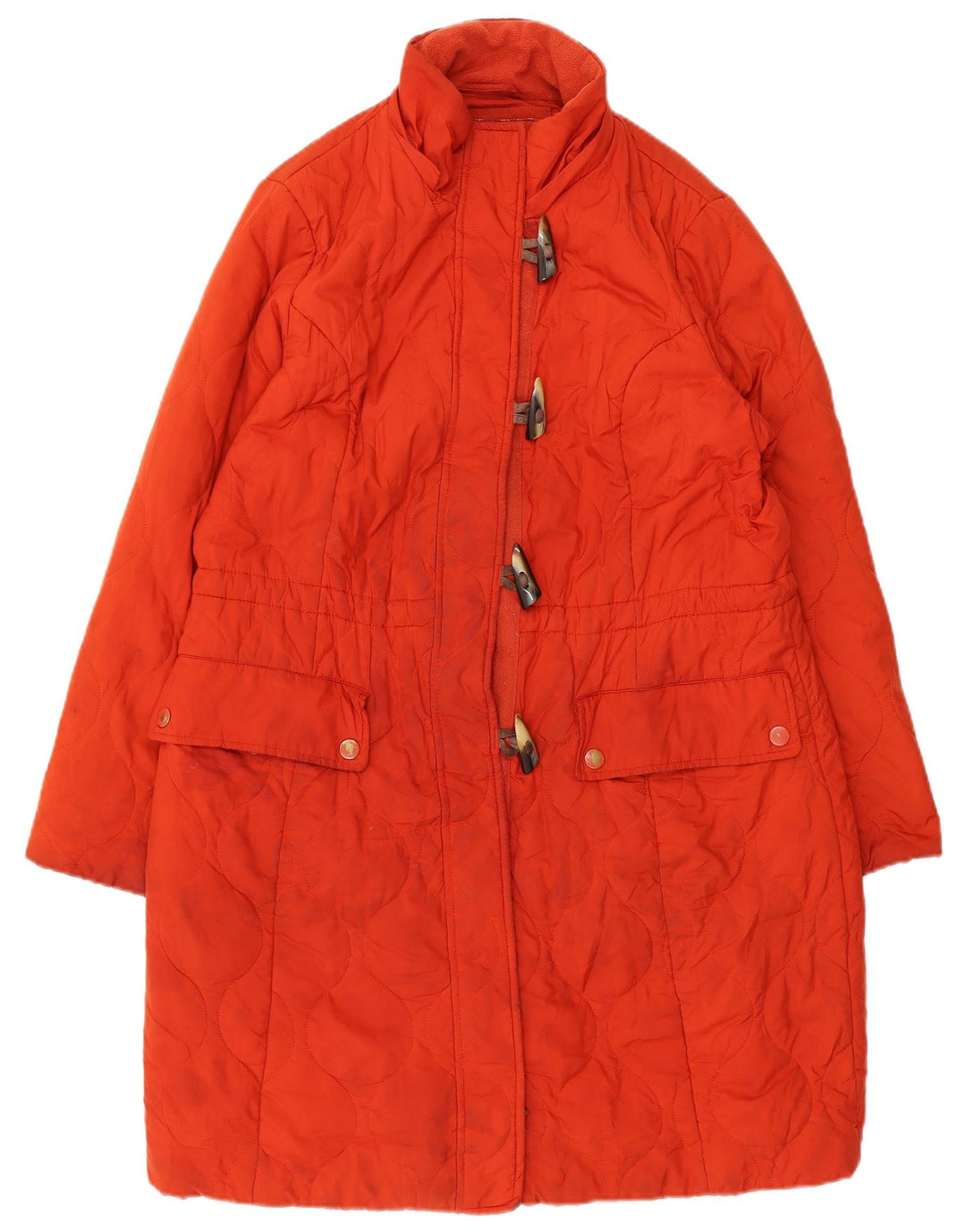 Cappotto Marks & Spencer da donna Per Una Duffle Windbreaker UK 16 Large Arancione