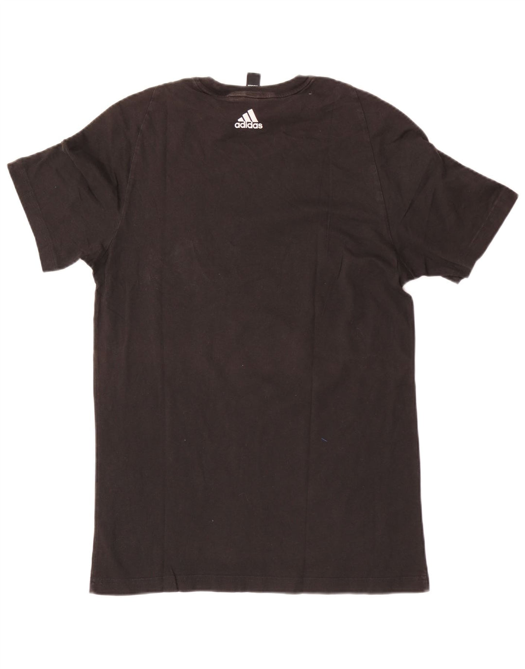 T-shirt grafica da uomo Adidas Top piccola nera