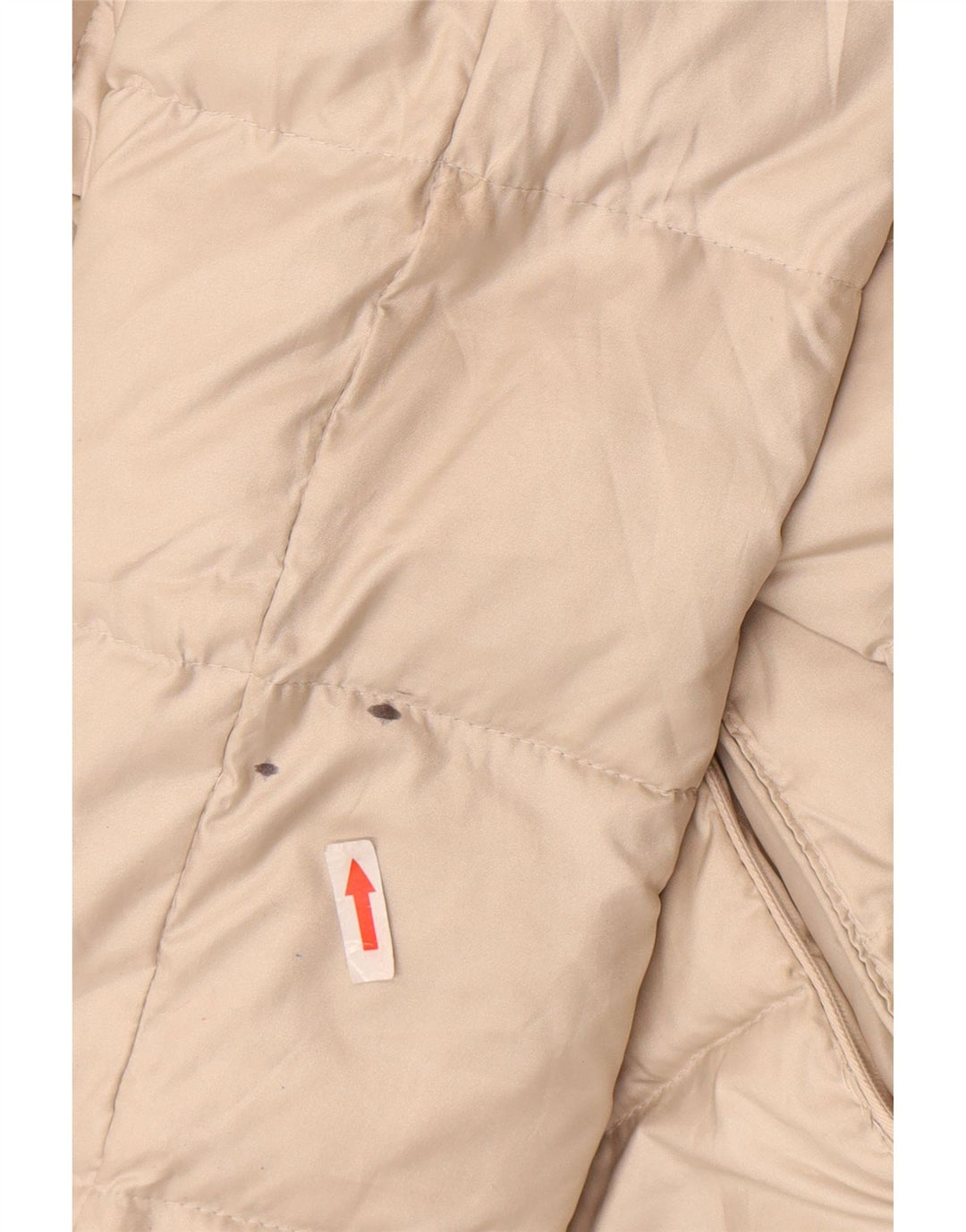 Giacca imbottita con cappuccio per ragazze Zara 13-14 anni Beige