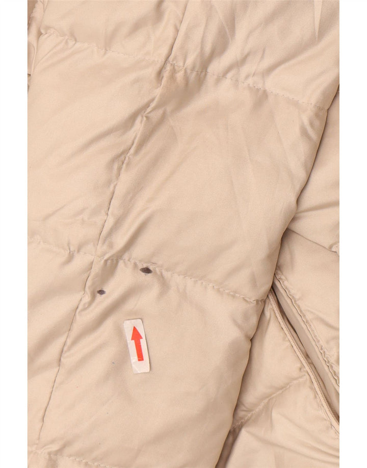 Giacca imbottita con cappuccio per ragazze Zara 13-14 anni Beige