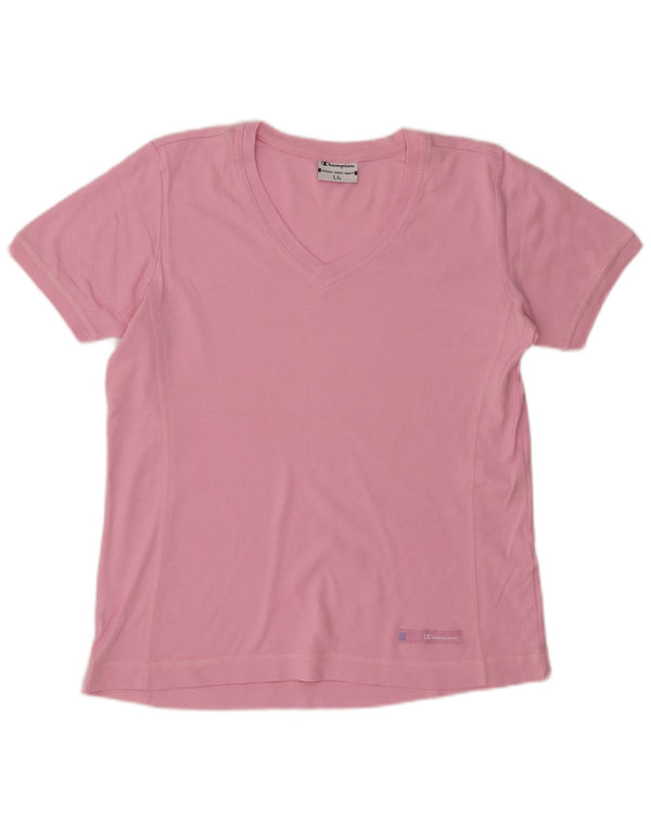 T-shirt Easy Fit da donna CHAMPION UK 16 Large Rosa