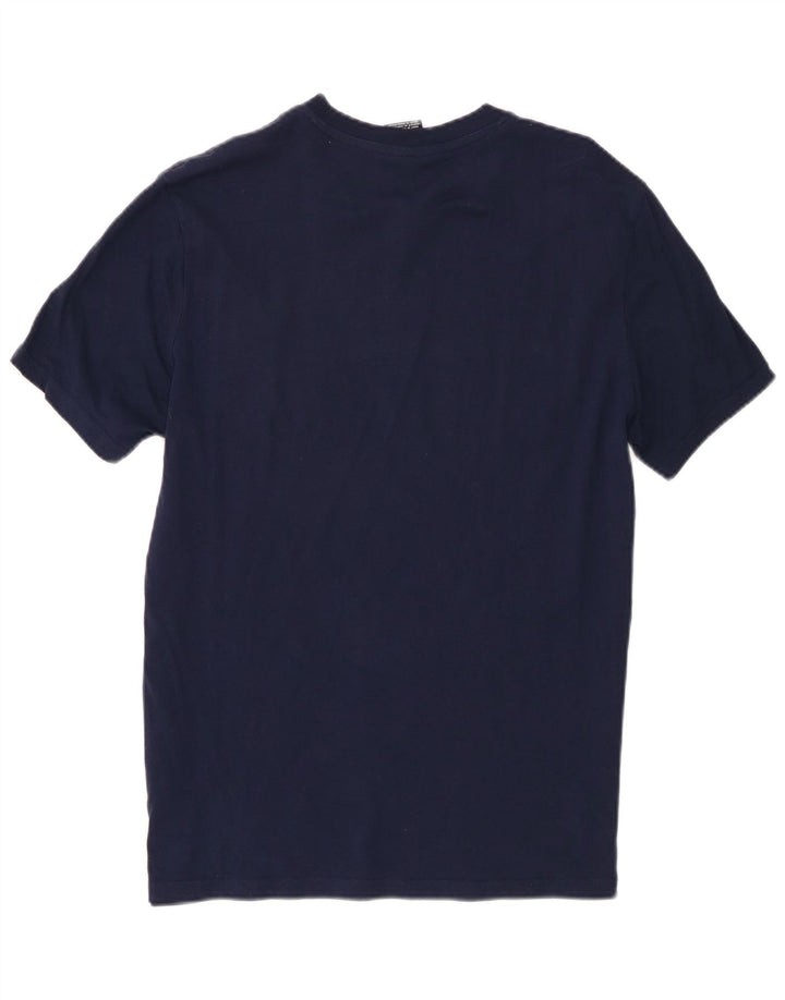 T-shirt grafica da uomo Champion Top medio blu navy