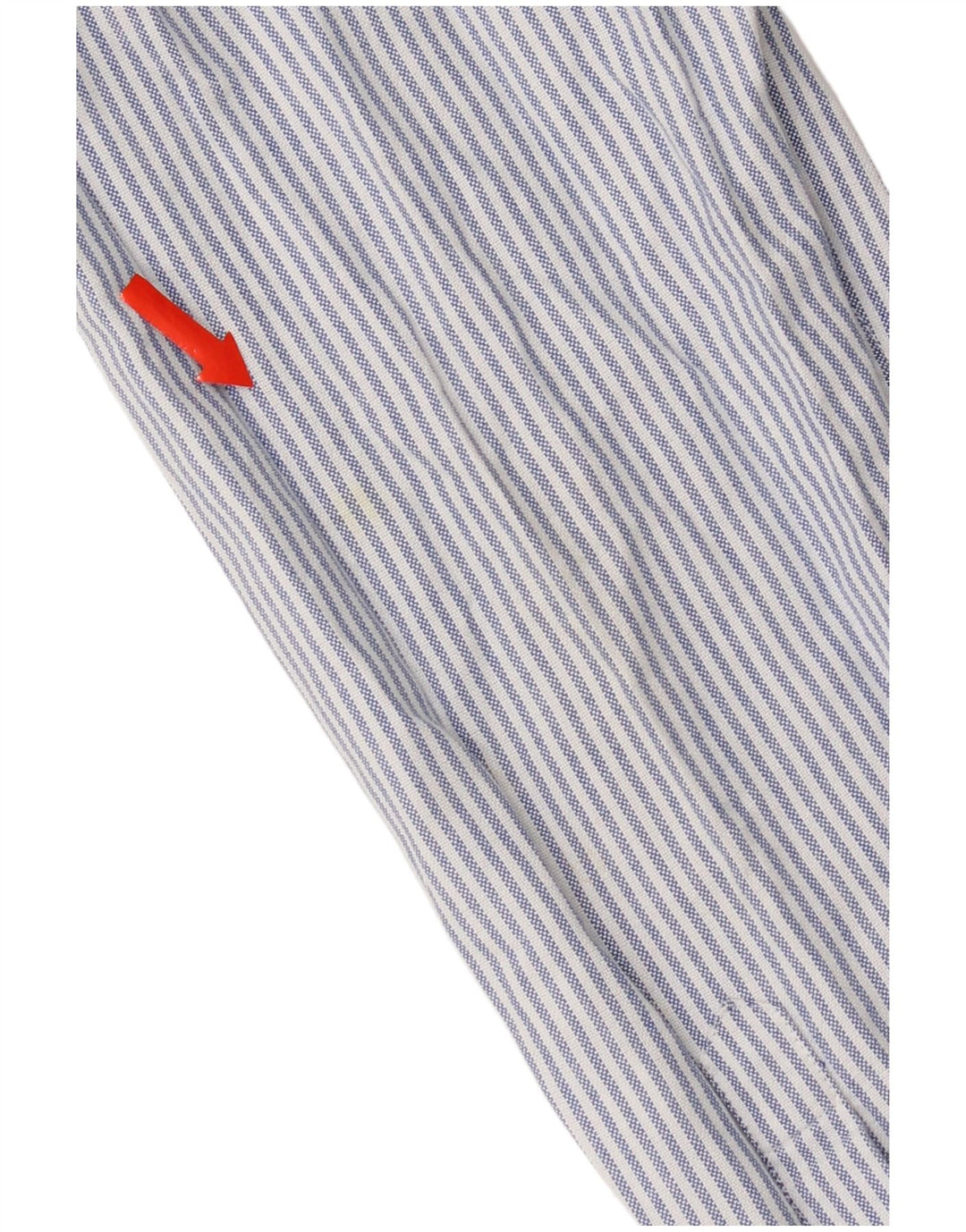 Camicia Uomo Reiss Large Blu Gessato in Cotone
