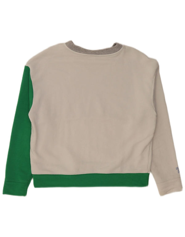 Felpa grafica da donna Tommy Hilfiger Maglione UK 14 medio multicolore