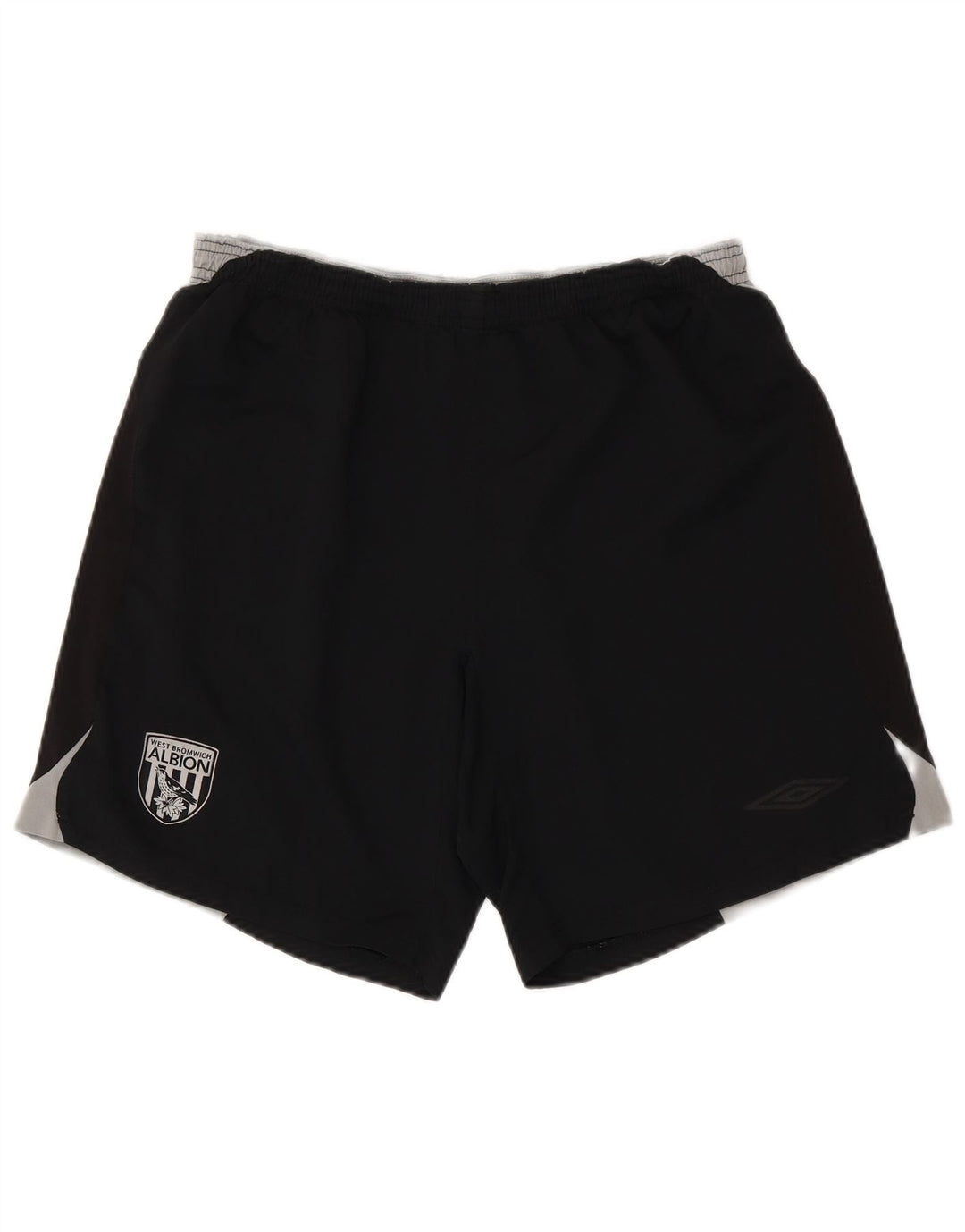 Pantaloncini sportivi grafici da uomo Umbro XL Poliestere color block nero