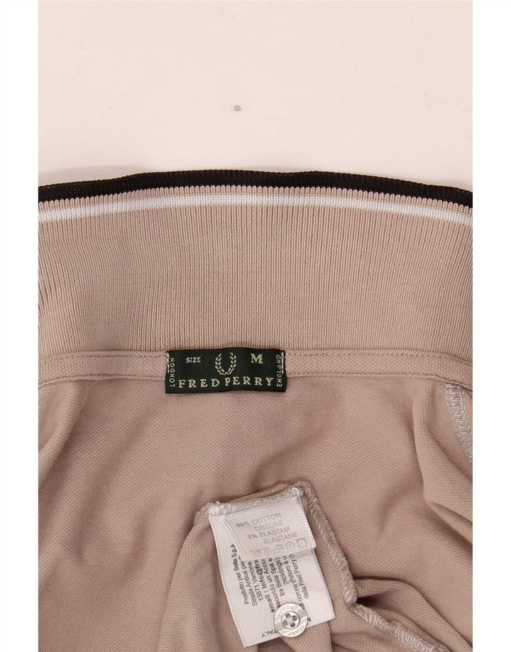 Polo da donna Fred Perry UK 12 in cotone grigio medio