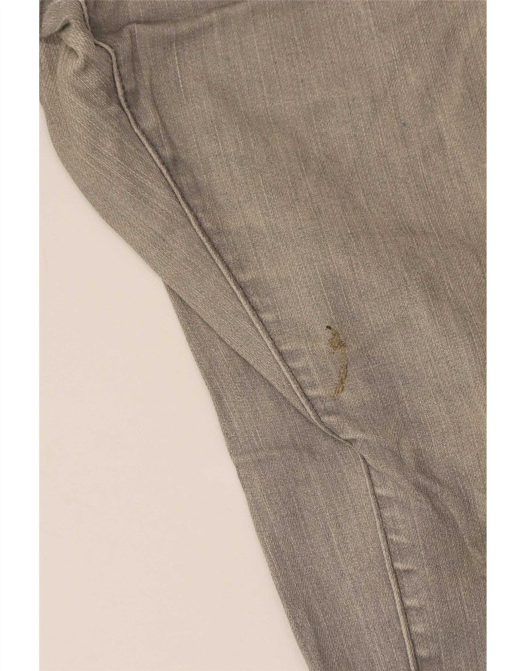 Jeans dritti da uomo Zara EU 42 Large W32 L28 Cotone grigio