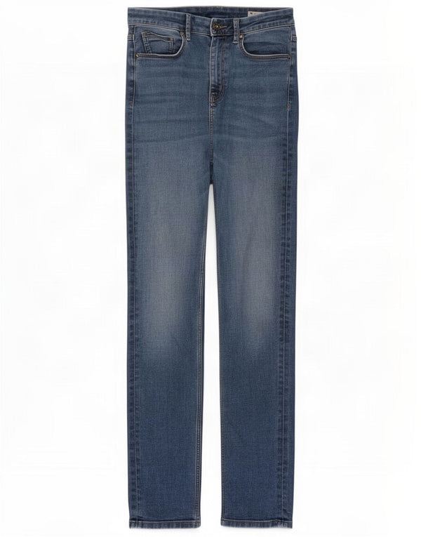 Jeans dritti Marks & Spencer da donna Sienna UK 12 medio W30 L31 blu