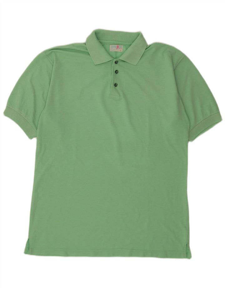 Polo da uomo Balloon XL in cotone verde