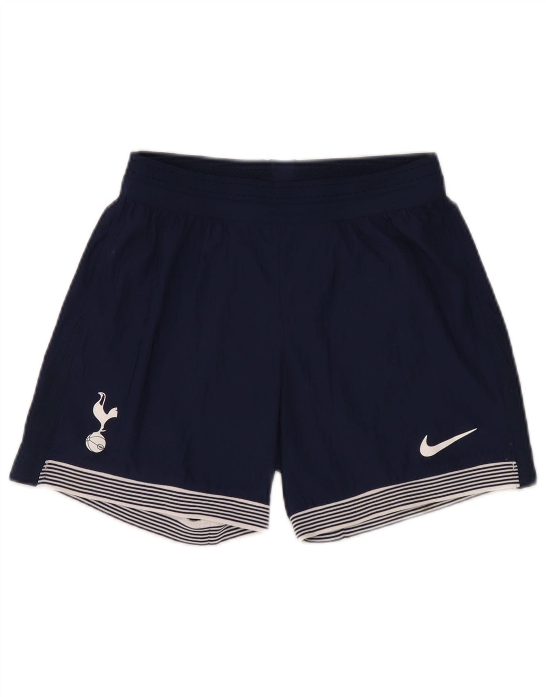 Pantaloncini sportivi Nike Tottenham Hotspur da uomo, piccoli, in poliestere a righe blu navy