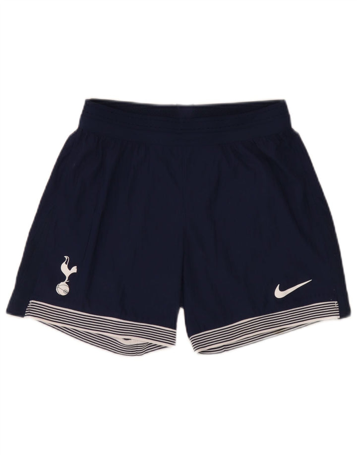 Pantaloncini sportivi Nike Tottenham Hotspur da uomo, piccoli, in poliestere a righe blu navy