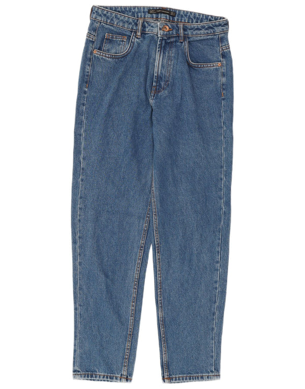 Jeans Zara Trafaluc affusolati da donna EU 36 XS W26 L27 Blu