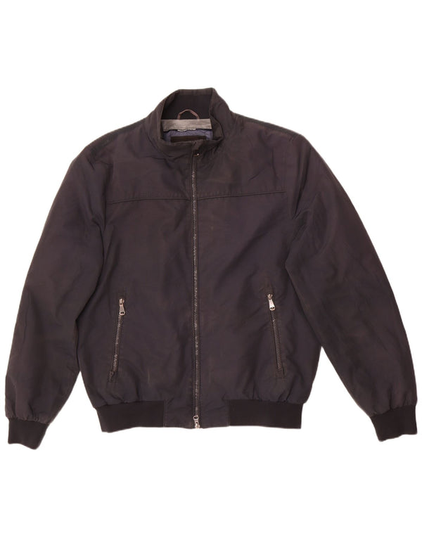 Giubbotto bomber Geox da uomo Respira UK 40 grande poliestere nero