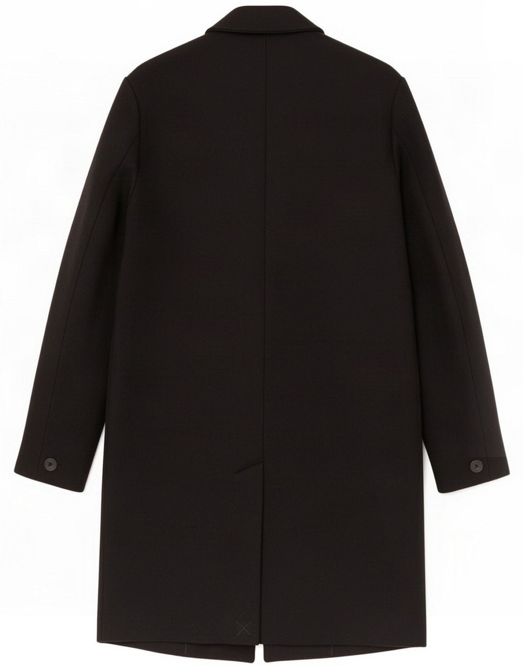 Zara Cappotto da uomo UK 34 XS Nero Poliestere