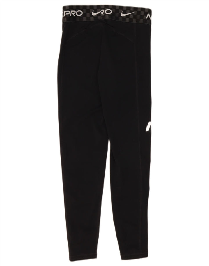 Leggings Nike Dri Fit Graphic Crop da donna UK 8 Small neri