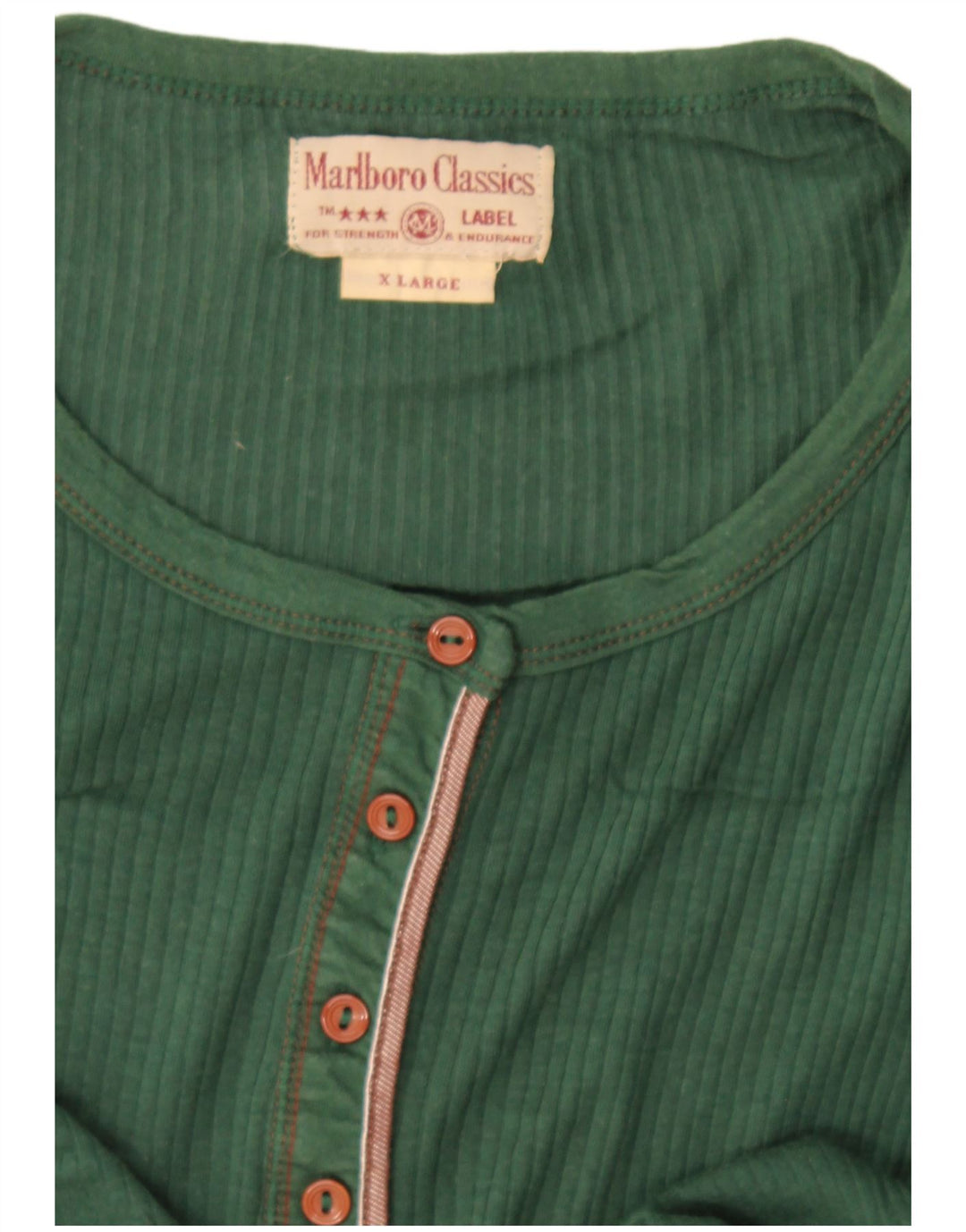 Maglia a maniche lunghe da donna Marlboro Classics UK 18 XL Verde