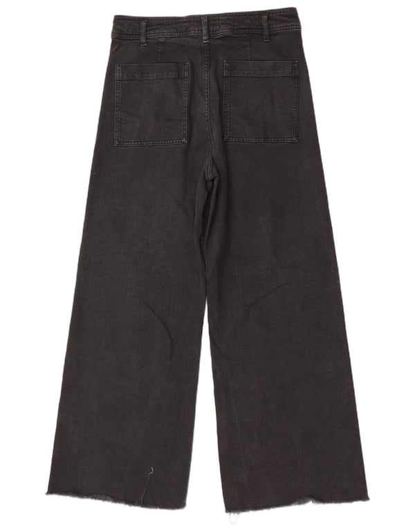 Jeans Zara da donna The Marine a gamba larga dritti EU 42 Large W32 L29 neri
