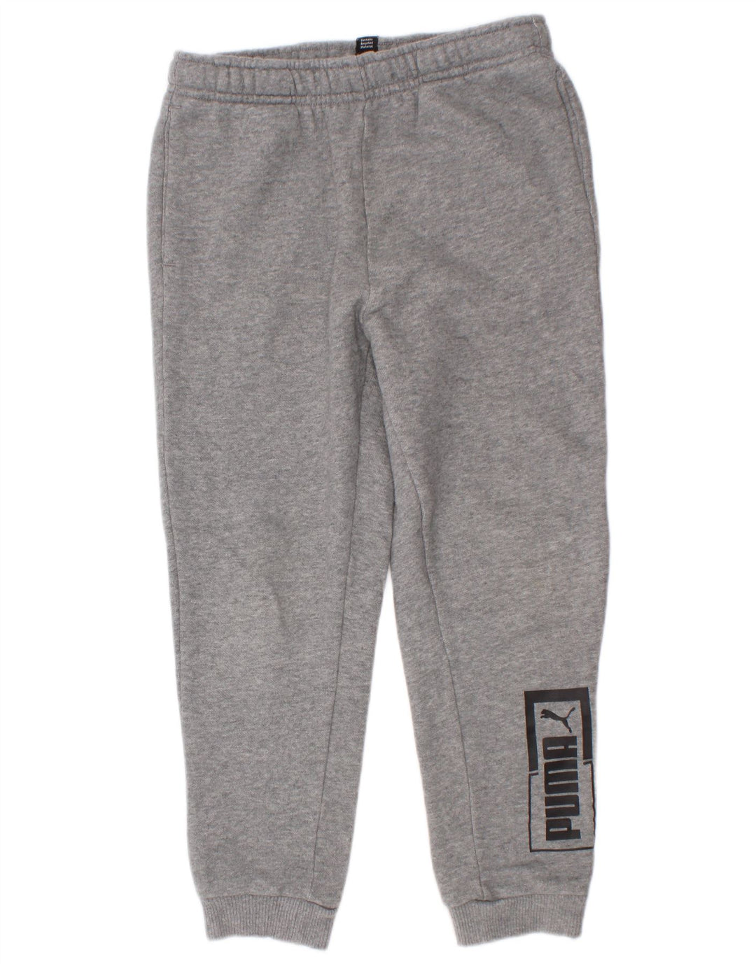 Pantaloni da jogging con grafica da ragazzo Puma 7-8 anni Grigi