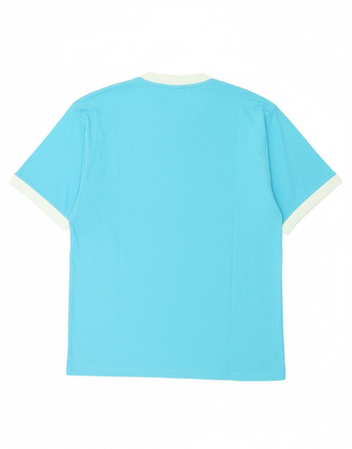 FILA Mens T-Shirt Top XL Blue Cotton