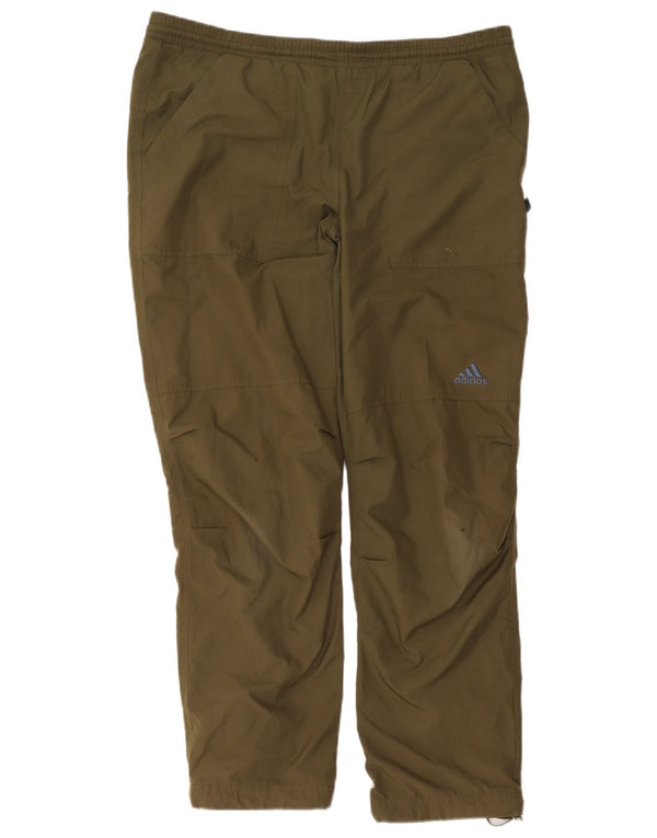 Pantaloni da tuta da uomo Adidas Medium Khaki Poliestere