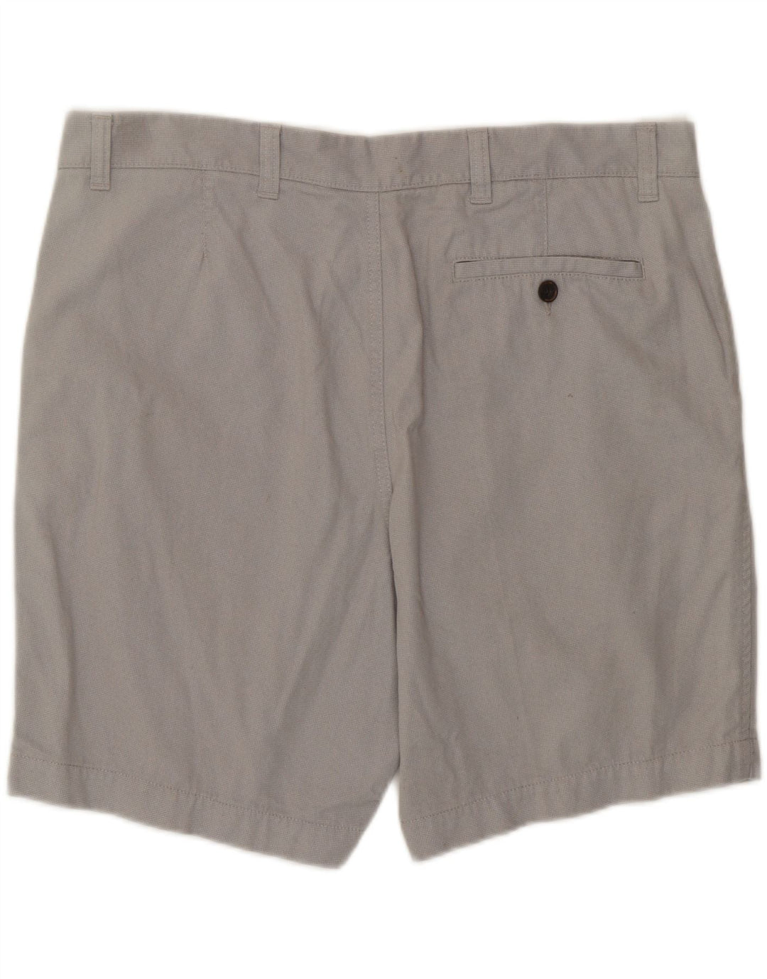 Pantaloncini chino da uomo Marks & Spencer W38 XL cotone grigio