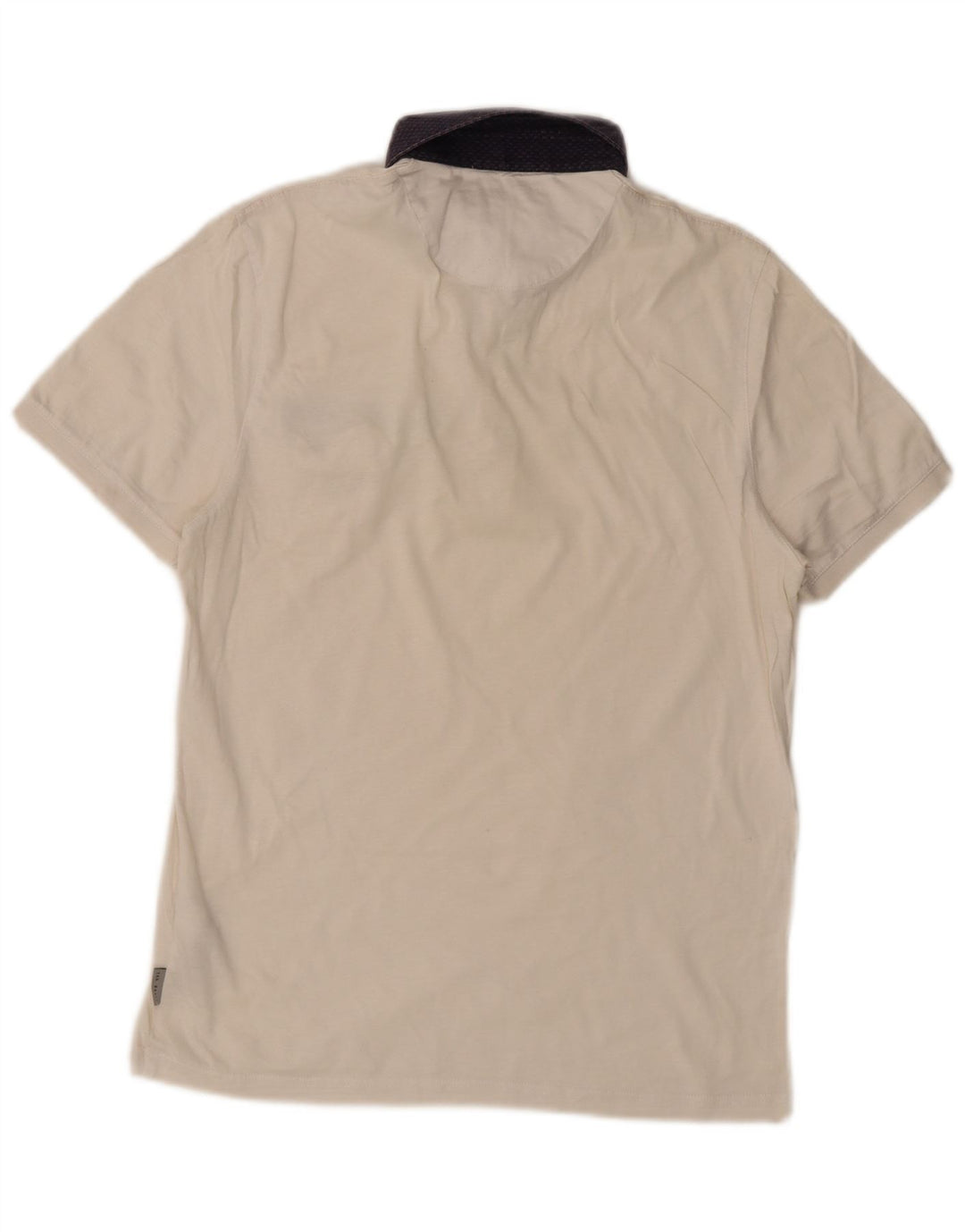 Polo da uomo Ted Baker taglia 3 media in cotone bianco